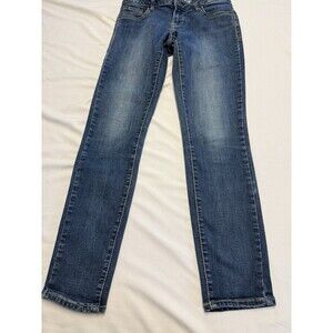 Old Navy jeans womens size 6 regular skinny rockstar stretch mid rise blue